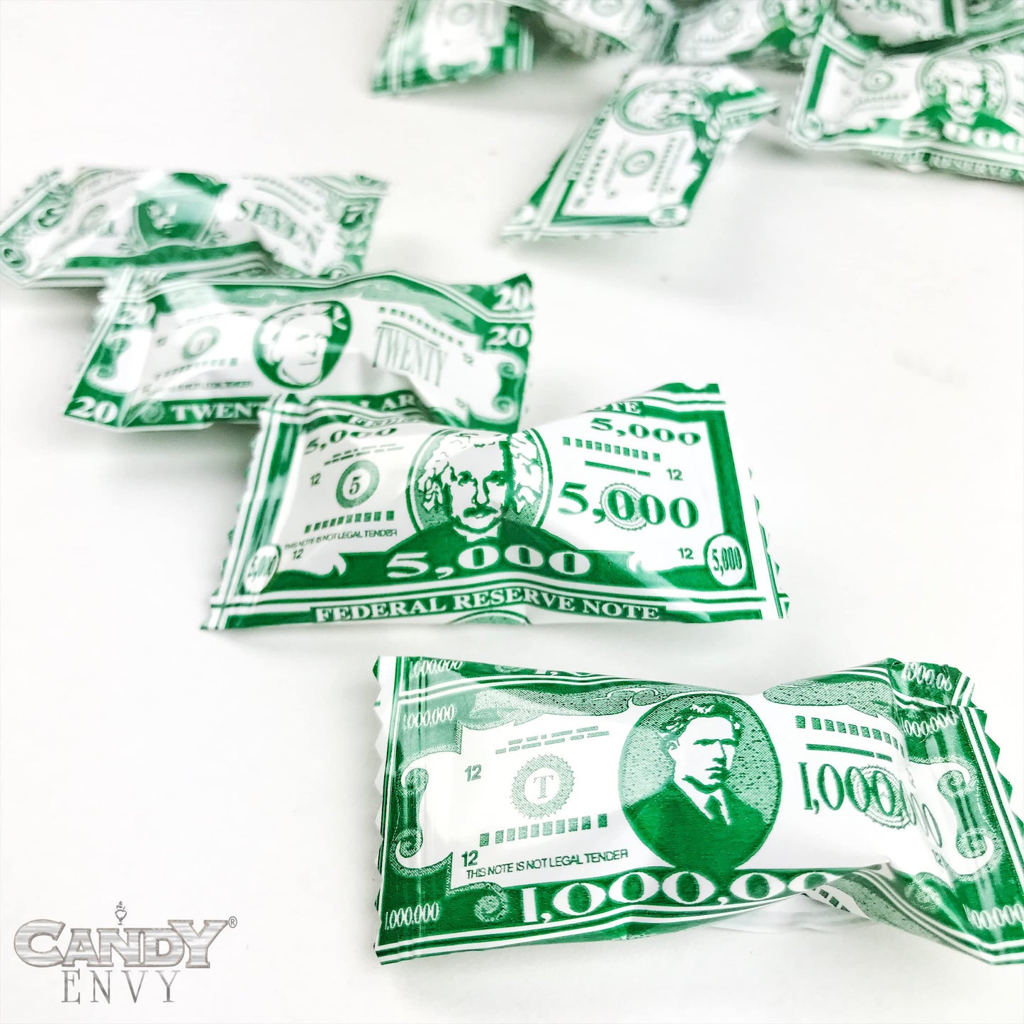 Candy Envy - Money Buttermints - 13 oz. Bag - Approximately 100 Individually Wrapped Mints
