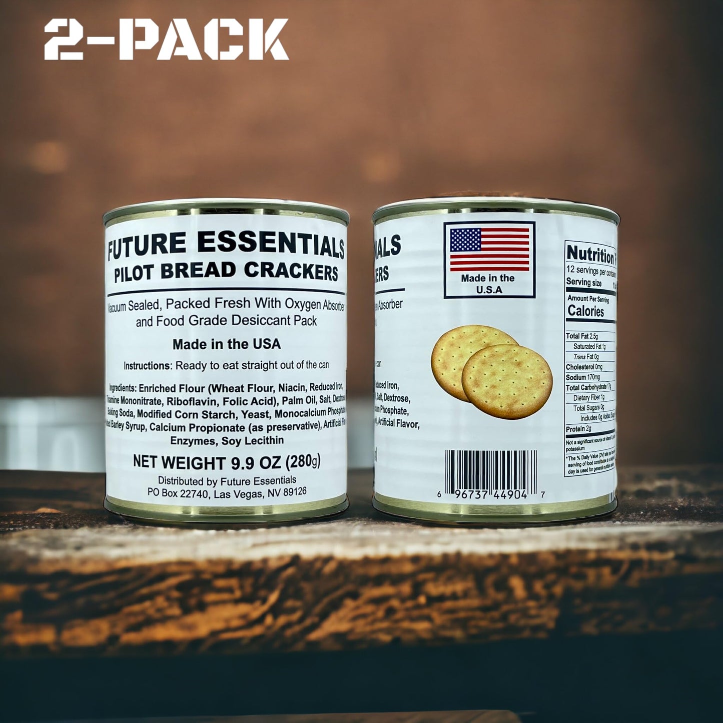 Future Essentials Sailor Pilot Bread (2-Pack)