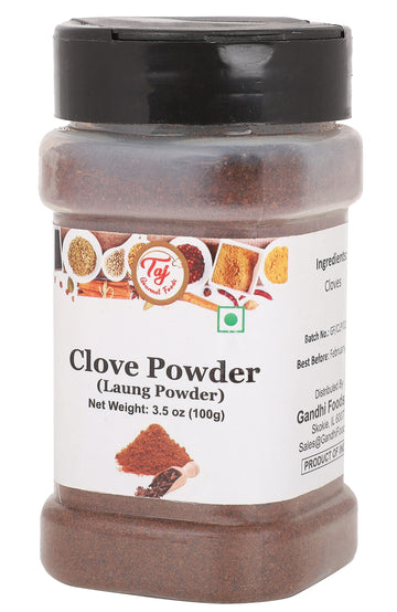 TAJ Premium Indian Clove Powder (Ground Cloves), (3.5-Ounce)