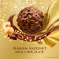Ferrero Rocher, 24 Count, Gourmet Milk Chocolate Hazelnut, Chocolate Gift Box, Individually Wrapped, 10.6 Oz