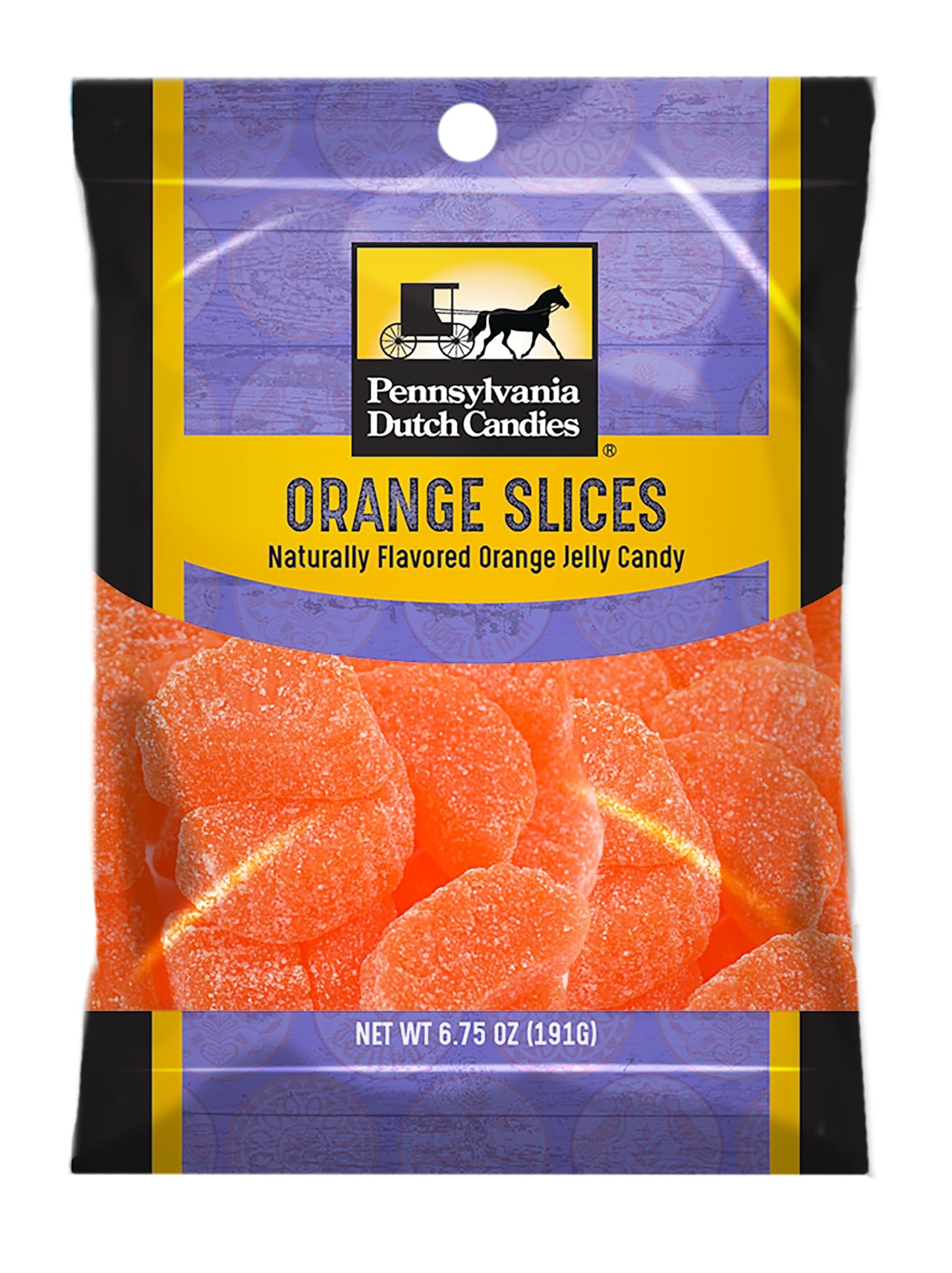 Penn Dutch Candy - Orange Slices | Retro-Flavors | Classic Chewy Candies | Pennsylvania Dutch Company | Varying Flavors And Sizes | Great Taste And Great As A Gift |