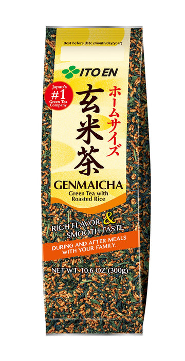 Ito-En Tea, Genmai-Cha, 10.6-Ounce Packages (Pack Of 4)