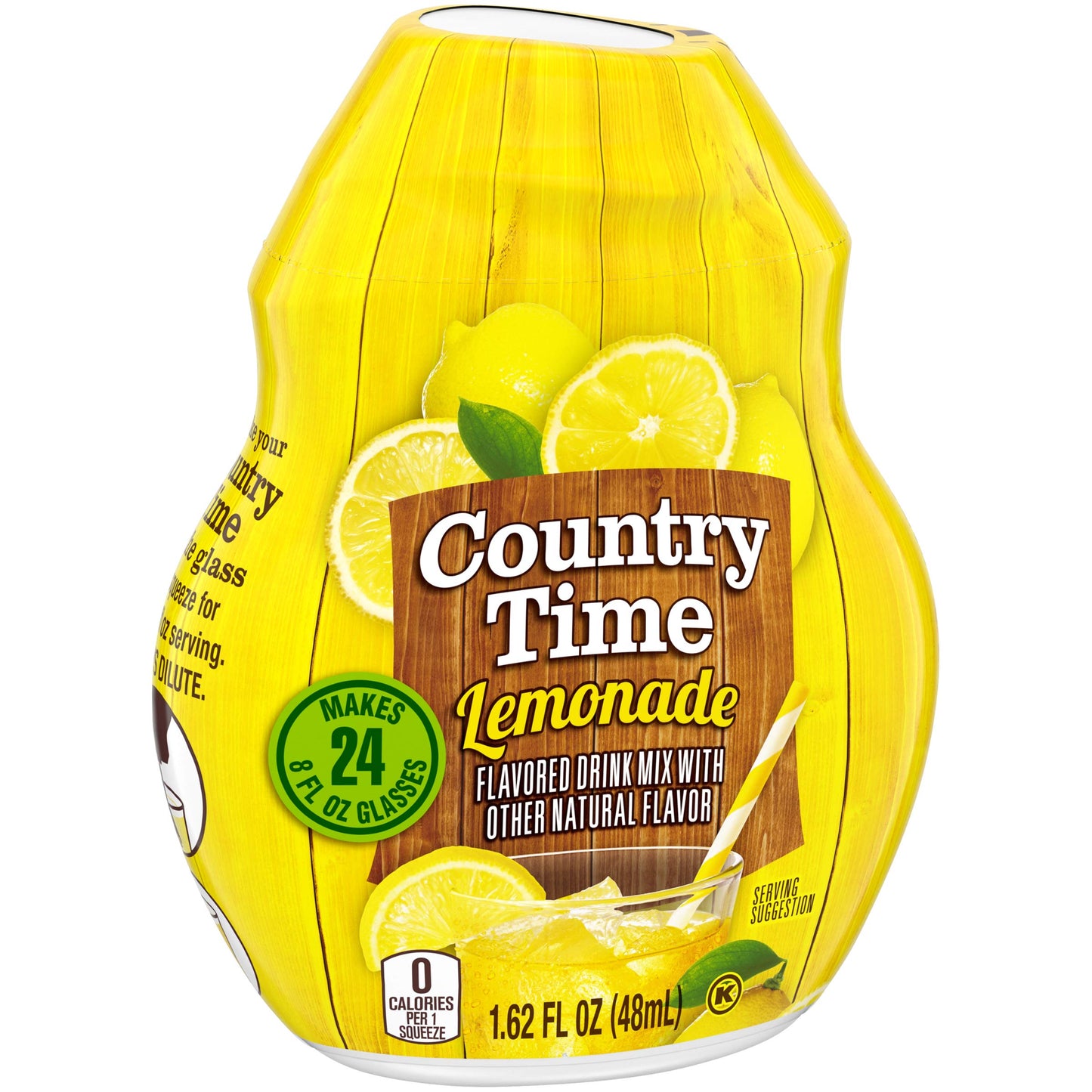 Country Time Sugar-Free Lemonade Zero Calories Liquid Water Enhancer 12 Count 1.62 fl oz