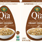Natures Path Organic Qia Creamy Coconut Instant Oatmeal, 8 oz (Pack of 2), Gluten Free, Non-GMO