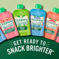 Outshine Fruit & Yogurt Smoothie Blueberry Pear, 4-Pack Of 3.5Oz Fruit & Yogurt Pouches