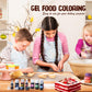 YumCraft Food Coloring Gel - Vibrant Red Velvet Dye for Baking, Icing, Slime - 5.3 Fl Oz