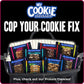 My Cookie Dealer Soft Baked Cookies, Strawberry Toaster Pastry (3-Pack, 4oz Cookie) - Strawberry Pop-Tarts & White Chip Batter,
