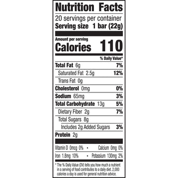 Larabar Double Dark Chocolate Mini Bars, Gluten Free Vegan Bars, 20 Ct