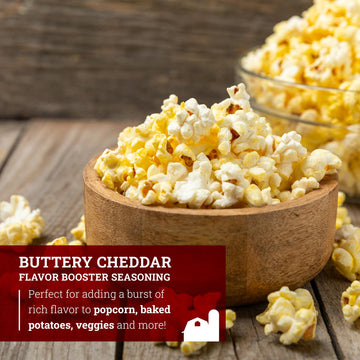 Hoosier Hill Farm Buttery Cheddar Seasoning, 1Lb (Pack Of 1)