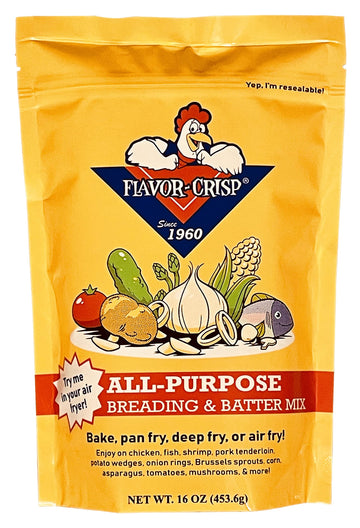 Flavor-Crisp All-Purpose Breading & Batter Mix for Chicken, Fish & Meats - 1 Count