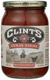Clints, Salsa Roasted Serrano, 16 Ounce