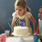 Rssta i Cake Topper - 10th Birthday Decoration, Blue, Model XM1222-10