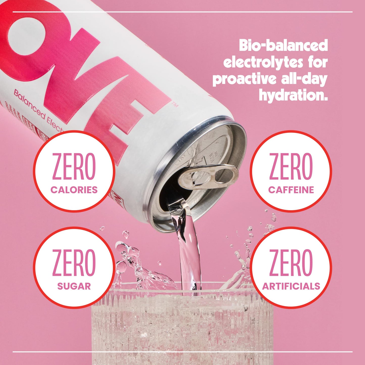 Be LOVE Electrolyte Still Beverage - Flavored Beverage for Daily Hydration  Exercise  Work & Wellness - Magnesium  Potassium & Sodium - Zero Sugar  Gluten Free (Berry Bliss  12oz x 12ct)