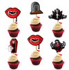 Seyal Vampre Cupcake Topper