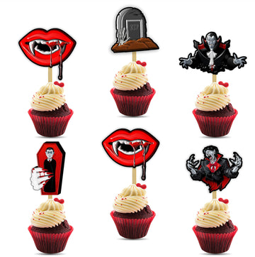 Seyal Vampre Cupcake Topper