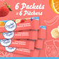 Crystal Light Sugar-Free Strawberry Orange Banana Low Calories Powdered Drink Mix, 72 Count Pitcher Packets