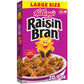 Kellogg's Raisin Bran Breakfast Cereal, Fiber Cereal, Family Breakfast, Large Size, Original, 20.9oz Box (1 Box)