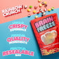 Brain Freeze Rainbow Crunch Freeze-Dried Candy - Irresistible Sweet & Tangy Gourmet Snack - Single Pack
