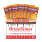 Drizzilicious Mini Rice Cakes Salted Caramel - Rice Crisps, Healthy Snack For Mature-Themeds & Kids, Flavored Rice Cakes, Vegan, Gluten Free, Allergen Free, 90 Calories Per Serving- 4 Oz (Pack Of 6)