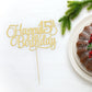 1 Pack Happy 15Th Birthday Cake Topper Glitter Number 15 Fifteen Years Old Birthday Cake Pick Decoration For 15Th Birthday Celeb