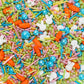 Easter Sprinkles For Cake Decorating, Pastel Bunny Carrot And Pearl Sprinkles Mix For Cookies, Cupcake, Ice Cream, Cake Decorati