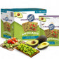 Avocado Toast Flavored Crackers with Salt & Pepper, 16 oz - Bold Crunchy Snack - Custom Bundled box