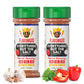 Everything But The Salt Seasoning Mix, 2 Bottles By Flavor God - Enhanced All Natural & Healthy Spice Blend For Chicken, Tacos, Salads & Pastas - Kosher, Low Sodium, Dairy-Free