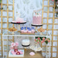 Rssta i Cupcake Toppers - 30 Pack Sweet Home Housewarming Decorations - Deep Blue Paper Picks