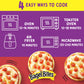 Bagel Bites Cheese & Pepperoni Mini Pizza Bagel Frozen Snacks, 40 ct Box