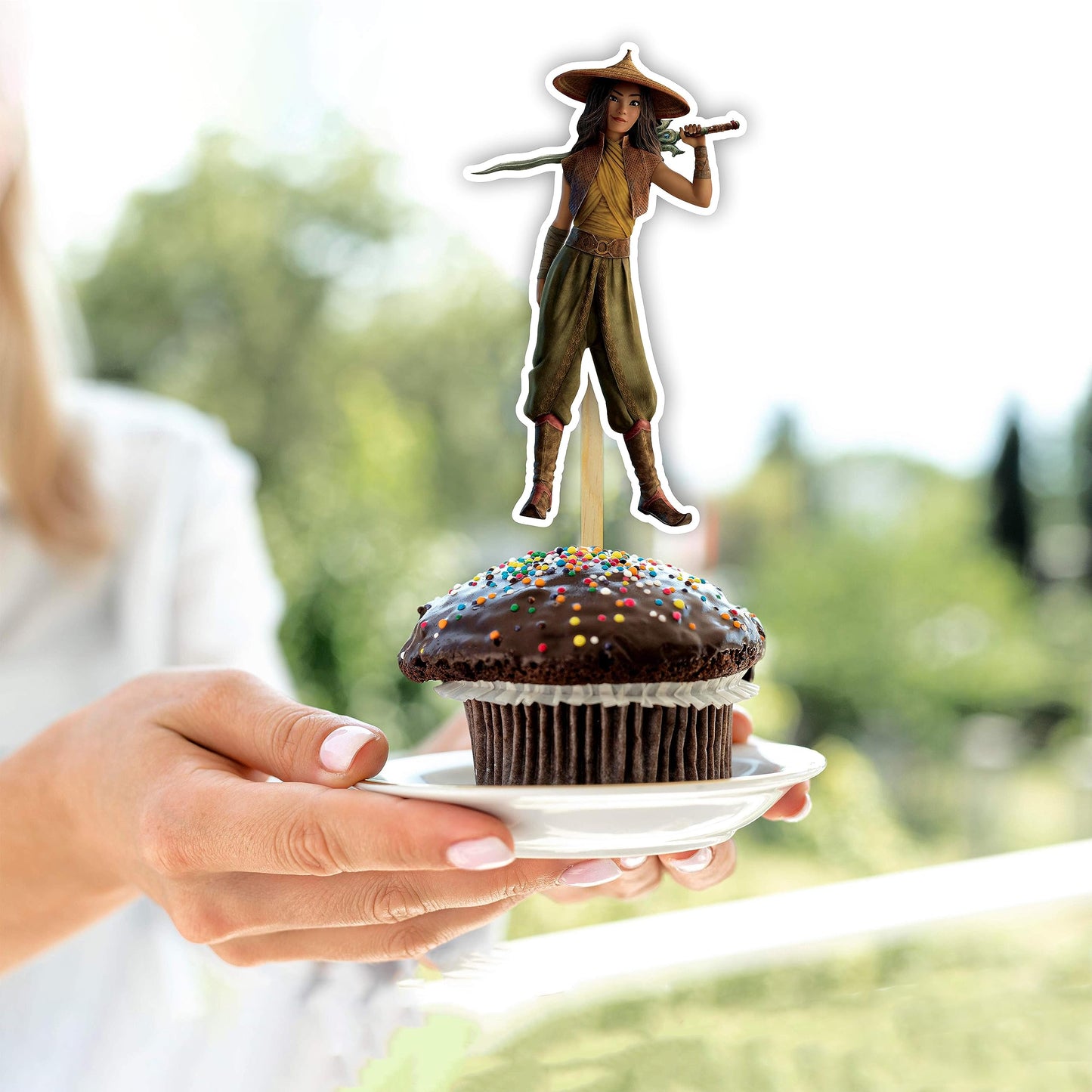 Seyal Raya And The Last Dragn Cupcake Topper