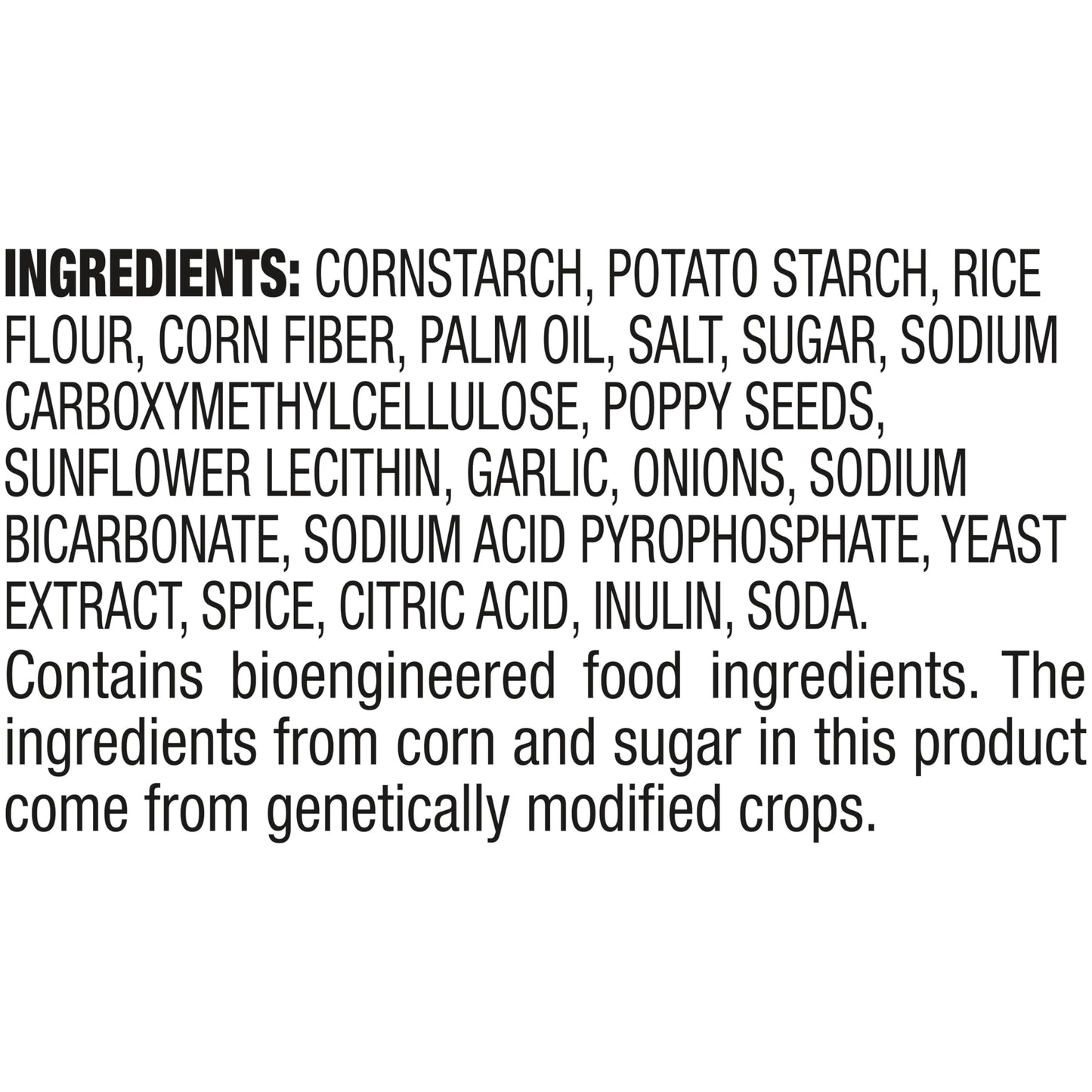 Snack Factory Pretzel Crisps, Gluten Free Everything Flavor, 5 Oz