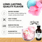 Cotton Candy Flavoring Extract - 2 Oz - Water-Soluble - By Harvest Moon Delights - Cotton Candy Extract For Baking, Ice Cream, D