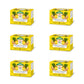Tadin Pineapple Ginger Herbal Tea, Caffeine Free, 24 Bags, Pack of 6