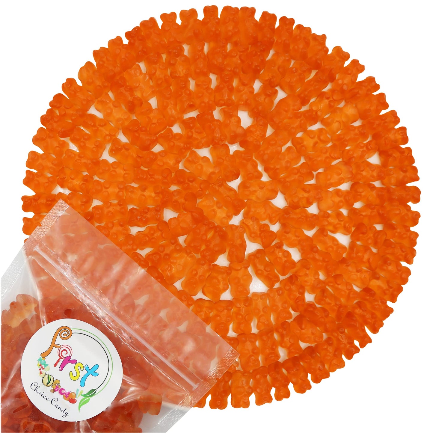 Firstchoicecandy Gummy Bears (Non- Ic Champagne, 5 Pound (Pack Of 1))