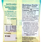 Candy People VegoBears Organic Gummy Bears, Non-GMO, 35 Snack Packs, Banana, Pineapple & Strawberry, 0.78 Ounce Each