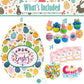 Easter Snack Egg Shape Box (28 Count) Filled With Candy, Marshmallow Gummies, Treats, Great Package For Family, Friends, Kids, B