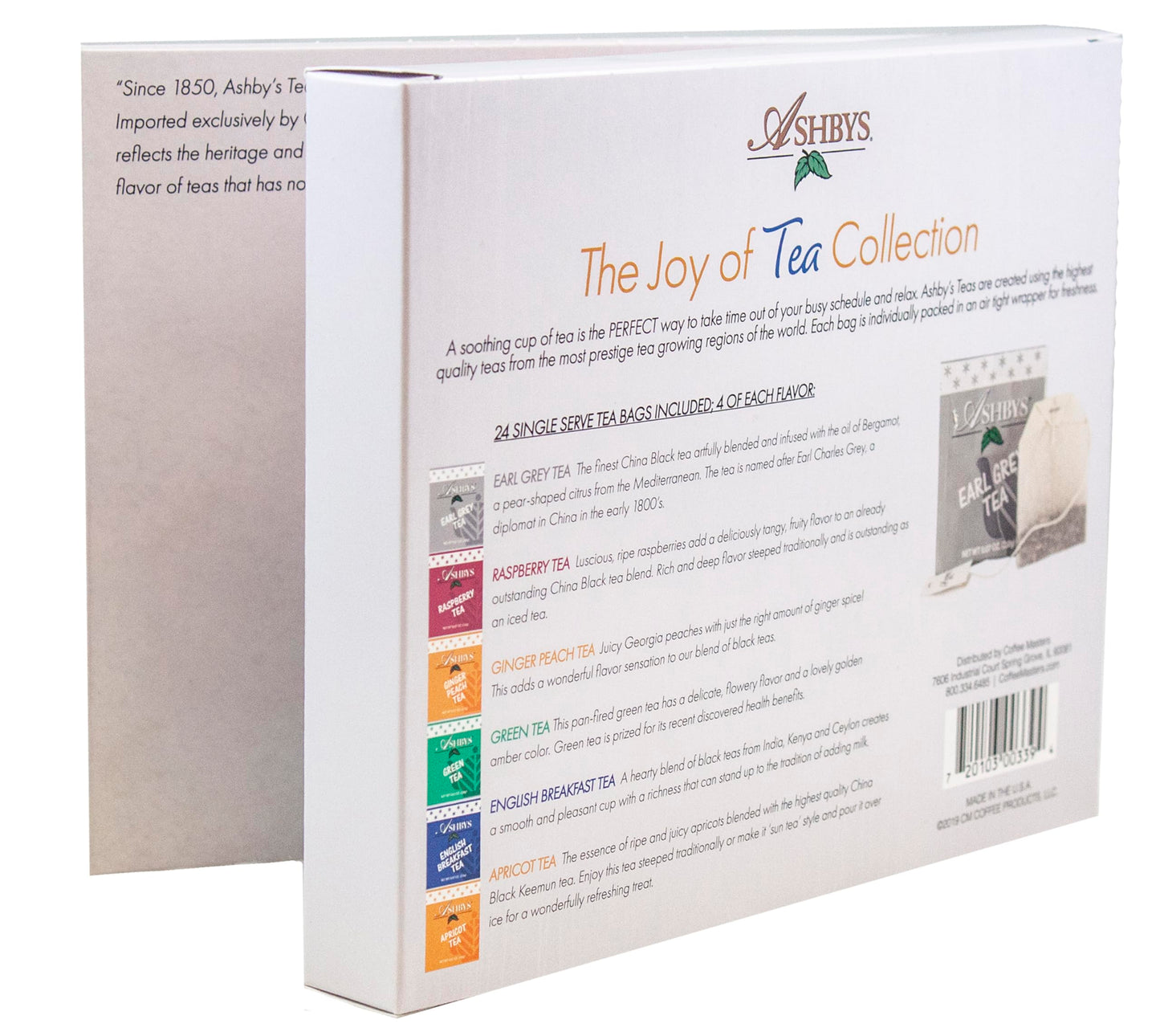 Ashbys Tea Ashbys Joy Of Tea Collection 24 Tea Bag Assortment