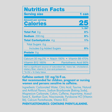 Red Bull Sugar Free Energy Drink, 151mg Caffeine, Taurine & B Vitamins, 16 Fl Oz, Pack of 12 Cans