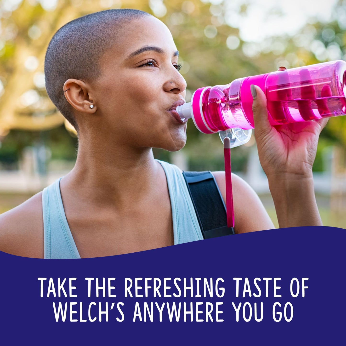 SINGLES TO GO! Welchs Singles To Go Variety Pack, Powdered Drink Mix, 30 Servings, 4 Flavors: G , Passion Fruit, Strawberry Peach, Cherry Pomegranate