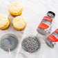 Bakerpan Edible Silver Nonpareils Sprinkles for Cupcakes, Silver Sprinkles Edible for Cake Decorating - 5.1 Ounces (Made in USA)
