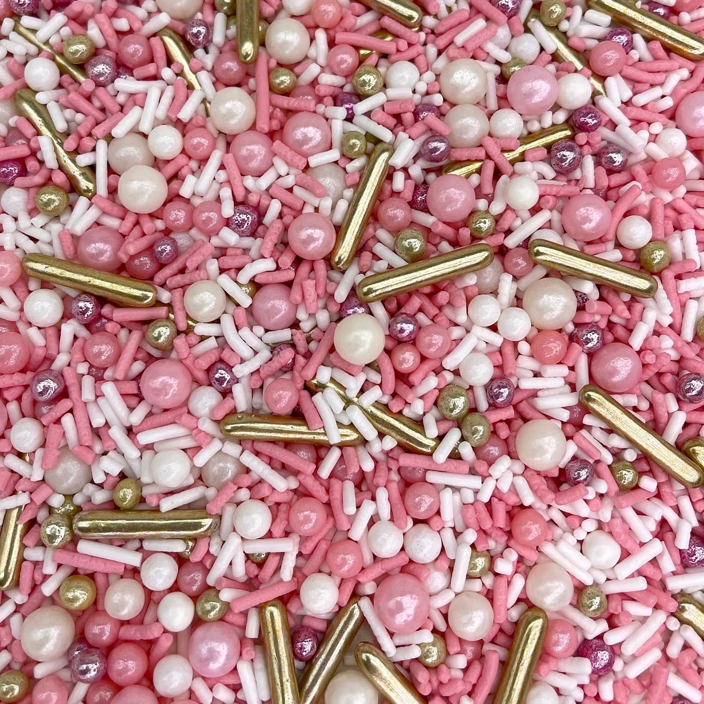 Manvscakes, Pink Sprinkles, Valentines, Cake Sprinkles, Gold Sprinkles, Cookies, Chocolate, Fondant, Princess Topping, Ice Cream, Edible, Dessert Decoration (Rose)