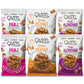 Quinn Pretzel Nuggets Variety Pack - Vegan, Gluten Free, Non-GMO, Whole Grain, 6 Ounce (Pack of 6)