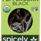 Spicely Organic Peppercorn Black Whole 0.45 Ounce Ecobox Certified Gluten Free