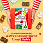 Davids Cookies Assorted Brownies & Cspirit-inspired flavorb Cake Gift Basket Tin - 16pcs, Fresh Baked Gourmet Snacks for Christmas Holidays