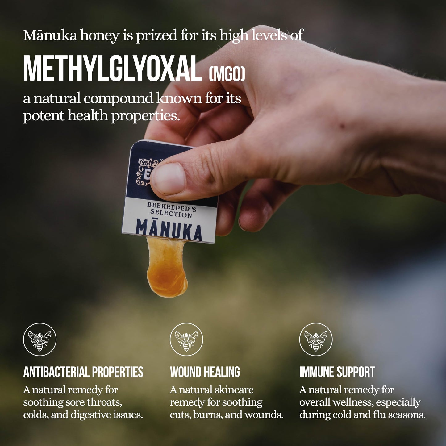 Manuka Emporium Raw Manuka Honey Packets MGO263+ (UMF 10+) - 72 Count On-the-Go Snap-Packets | Certified Authentic New Zealand Honey