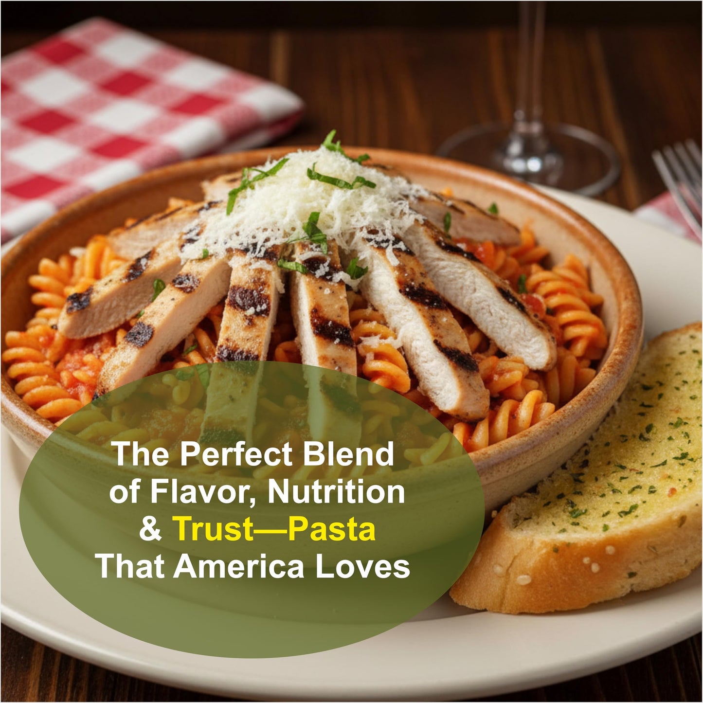 Pasta Zing Tomato & Basil Pasta, Authentic Italian Al-Dente Texture, Ready in 1 Minute, Made with Durum Wheat, 14g Protein 8.6g