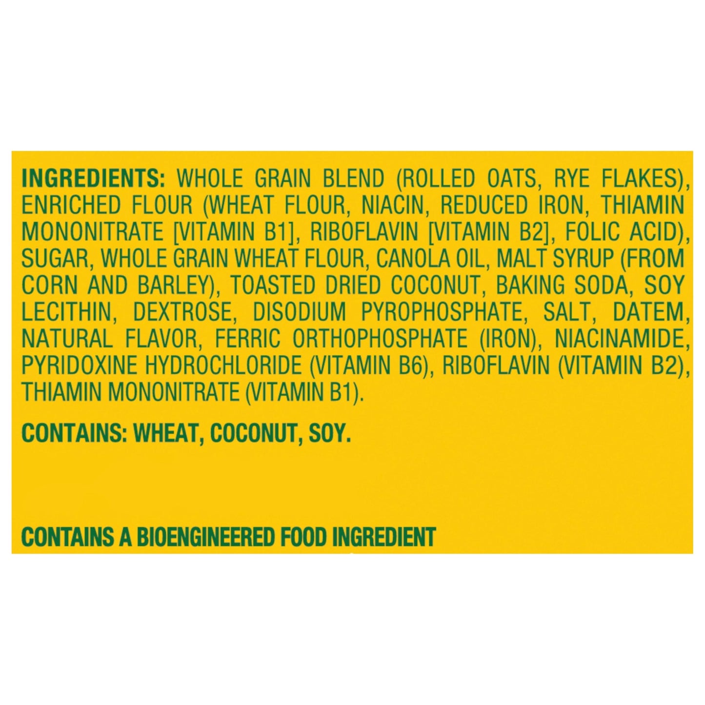 belVita Breakfast Bars Biscuits, Toasted Coconut, 30 Total Packs, 6 Boxes (4 Biscuits Per Pack)
