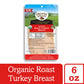 Organic Valley Organic Roast Turkey Breast Slices, 6 Oz