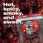 Old Trapper Beef Jerky, Hot & Spicy 1/4-Pound Individual Package, Savory And Spicy Meat Snacks For Lunches Or Between Meals, 11