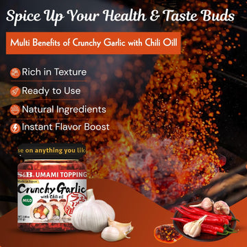 Endless Savings Chili Oil and Chili Crisp with Fried Garlic, Sugar Free Hot Sauce, Pack of 3 (3.88 fl oz)